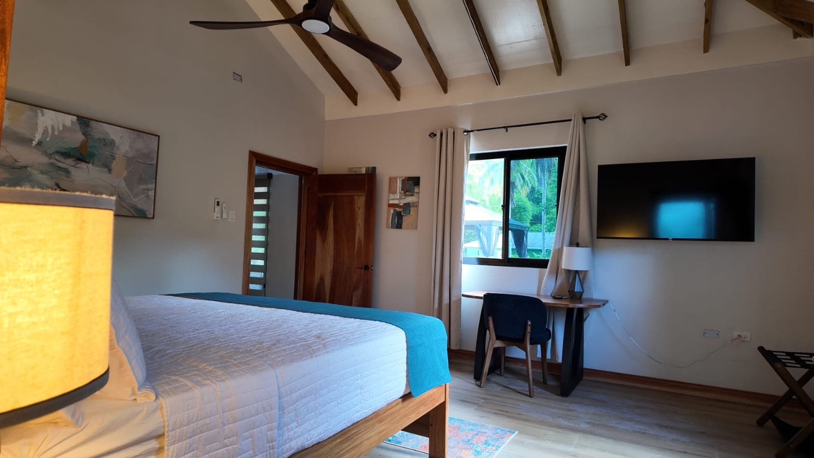 Bedroom with Desk